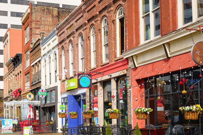 First floor stores