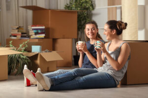 Young friends relaxing